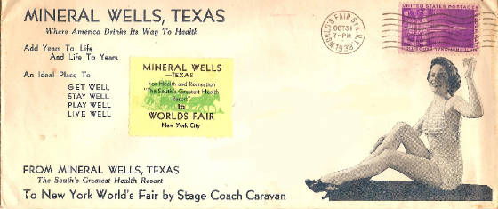 SMineral Springs 1939 World's Fair Cover