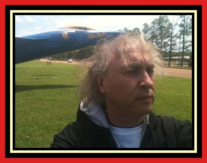 David Saks &amp; The Blue Angels F11F Fighter Jet